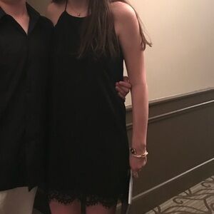 Everly Black Mini Dress